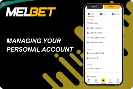 Melbet Managing Your Personal Account