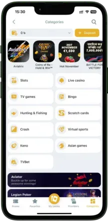 Melbet APK Slots
